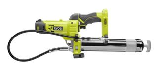 RYOBI 18 V ONE+ Cordless Grease Gun R18GG-0 (Greasing Vehicles and Machines, Flow Rate 210 g/min, for 400 g Grease Cartridges, Hose Length 0.76 m, Max. Pressure 690 Bar, Without Battery and Charger)