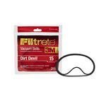 Filtrete Dirt Devil 15 Belt, 2 Belts Per Pack