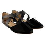 Shoetopia Womens Lastic-Belly Black Ballet Flat - 8 UK (Lastic-Belly-Black)