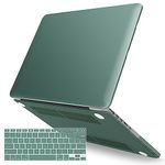 IBENZER Compatible with MacBook Pro 13 Inch Case 2015 2014 2013 end 2012 A1502 A1425, Hard Shell Case with Keyboard Cover for Old Version Mac Pro Retina 13, Midnight Green, CA-R13MTGN+1