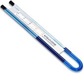MIDCVFRUN Easy Read Manometer, Air 