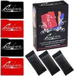 Quiver Time Card Case Dividers & Separators (7-Piece Set) Game Organizers - Ideal for Tabletop Gaming, Trading, Figures, Dice, Accessories - Use with Card Storage Boxes (Red & Black, Accessories)