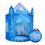 Cosone Kids Play Tent, Frozen Toy for Girls, Princess Castle Playhouses Indoor, Outdoor Princess Toys, Toddler Tent Birthday Gift for Girls Ages 2 3 4 5 6 7 8