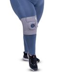 KARM Plus Size 4XL Knee Support for Obese People - Extra Large Knee Support for Big Legs 5XL 6XL Thighs - Adjustable Knee Brace Plus Size for Arthritis Pain, Meniscus Tear, Women, Men (Size 3 Gray)