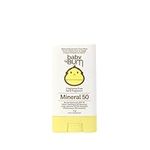 Sun Bum Baby Bum Spf 50 Sunscreen Face Stick | Mineral Uva/uvb Face and Body Protection for Sensitive Skin | Fragrance Free | Travel size | 13g