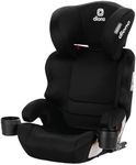 Diono Everett NXT High Back Booster Car Seat, Lightweight Slim Fit Design, 8 Years 1 Booster Seat, Black