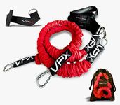 VPX Baseball/Softball Arm Care Resistance Bands | 2 Bands, 2 Handles, 1 Door Anchor, 1 Carry Bag | Includes 100+ Tutorials, Drills, & Programs | Pitchers, Hitters, Quarterbacks, Volleyball, & More