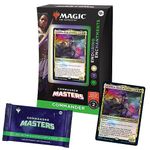 Magic: The Gathering Commander Masters Commander Deck - Enduring Enchantments (100-Card Deck, 2-Card Collector Booster Sample Pack & Accessories)