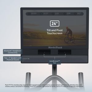 NordicTrack Studio Exercise Bike – 24 Resistance Levels