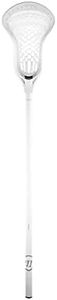 Warrior Sports 2022 Warrior Burn Warp Complete Lacrosse Stick, Attack (Low Whip, White)