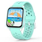 Butele Kids Smart Watch Girls Boys, Smart Watch for Kids Game Smart Watch Gifts for 4-16 Years Old with Sleep Mode 20 Sports Modes 5 Games Pedometer Birthday Gift for Boys Girls (A-Green)