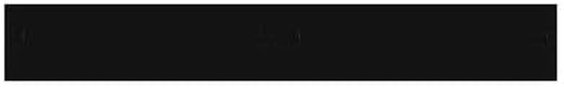 Panacea 83640 Straight Edge Landscape Edging, Black, Quantity 1212