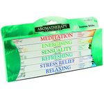 Stamford 37147 Aromatherapy Incense Pack, Multi-Fragrance, 6 Packs x 8 Sticks