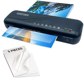 Empire Laminator, Laminating Machine with 5 Laminating Pouches, Hot and Cold Laminator Machine, A4 Thermal Laminator for Home, School and Office Use