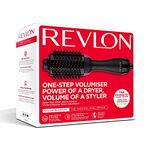 REVLON 2-in-1 Pro Collection Salon One Step Hair Dryer and Volumiser, Black