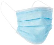 TianKang 3 Layer Type IIR Medical Surgical Face Mask, 98% Bacterial Filtration, Verified and Tested, Non Sterile (Pack of 50 Pieces)