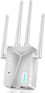 WiFi Extender Signal Booster for Home, Covers Up to 18,000 Sq Ft, Long Range Wireless Internet Repeater with Ethernet Port, Eliminates Dead Zones, Reduces Buffering, Supports 65+ Devices, 1-Tap Setup