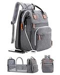 ISMGN Diaper Bag Backpack with Chan