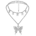 Statment Big Butterfly Pendant Neck
