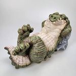 Large Alligator Crocodile Statue Indoor Outdoor Garden Decor Sculpture