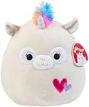 Squishmallows Original 12-Inch Kate The Rainbow Llamacorn - Official Jazwares Valentine's Day Plush - Collectible Soft & Squishy Stuffed Animal Toy - Add to Your Squad - Gift for Kids, Girls & Boys