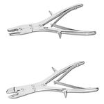 Reviti® by Hospiclub Orthopaedic Bone Cutter Double Action Stainless Steel Surgical Instrument Medical Forcep (CUTTER + NIBBLER)