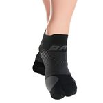 OrthoSleeve Bunion Relief Socks (One Pair) with split-toe design and bunion pad to relieve toe friction and bunion/Hallux Valgus pain