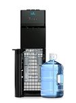 Brio 520 Series No Line Bottom-Loading Water Cooler with Built-in 2 Stage Water Filter Black