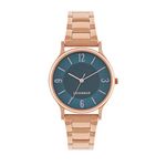 TEAL BY CHUMBAK Round Dial Analog Hand Watch for Women | Wrist Watch for Teenage Girls | Ladies Ghadi | Gifts for Women/Girls/Ladies | Stylish Fashion Watch for Casual/Work