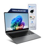 Samsung Galaxy Book5 360 | Intel Evo Core Ultra 7 256V | Built-in AI | 15.6" (39.6cm) Touchscreen 2-in-1 AMOLED 60Hz | 500 Nits (16GB/512GB SSD/Intel Arc/Win11/MSO'21/Gray/1.46kg) | S-Pen Included