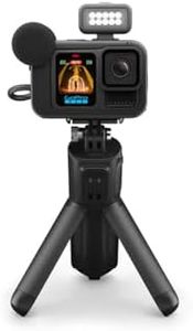 GoPro HERO13 Black Creator Edition Action Camera, 5.3K Video, 27MP Photos, Waterproof, Extreme Slow Motion