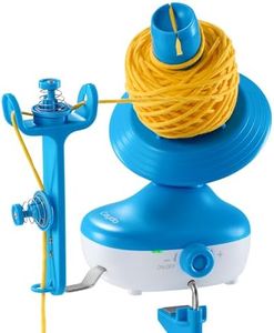 Caydo A1 Pro Electric Yarn Winder, Cordless Rechargeable Automatic Yarn Cake Winder, 2H Long Last Battery Effortless Yarn Winding, Wireless Yarn Spinner for Crocheting, Must-Have Tool for Craft Lover