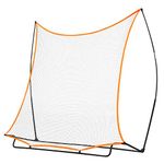 MR Soccer Rebounder 7x7ft, Angle Adjustable Professional Soccer Rebound Net, Portable Soccer Trainer, Practice Soccer Training Equipment, Soccer Rebounding Net, Multi-Sport Trainer