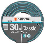 Gardena 18009 1/2" x 100ft. (30m) Classic Garden Hose, Flexible, No Knotting or Twisting, Phthalate Free, Made in Europe