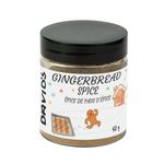 Davids Gingerbread Spice - 50g (1.8oz) | Add Holiday Flavours to Pancakes, Muffins, Breads, Cookies & More, No Additives or Preservatives