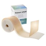 Silikan Upsize Gel Scar Silicone Tape- Medical Grade Silicona queloide Scar Strips Repair Keloid Recovery Extra Long Roll Sheets Breast Scars Tissue Fast Track