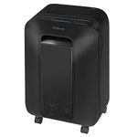 Fellowes Shredder 12 Sheets High Security (P5), Paper Shredder for Office, Home Office, Powershred LX201, Microcut Shredder with 22L Waste Paper Bin, 100% Jam Free, Safesense, Over 2000