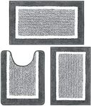 Pauwer Bathroom Rugs Sets 3 Piece B