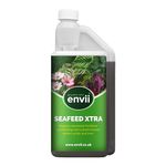 envii SeaFeed Xtra – Organic Liquid Seaweed Fertiliser - Multipurpose Outdoor & Indoor House Plant Food - 1 Litre Makes up to 500L