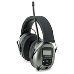 Safety Works 10121816 MP3/AM/FM Digital Radio Ear Muffs, Black