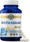 Vykee Nutrition Potassium Citrate Capsules – High-Potency 500mg Potassium Per Serving | Supports Muscle Function, Electrolyte Balance & Heart Health | Vegan, Non-GMO, 120 Capsules