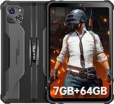 OUKITEL RT3 Rugged Tablet 8 Inch,Android 12 Mini Tablet IP68/IP69K 5150mAh,4GB(Expandable to 7GB)+64GB ROM TF-1TB Tablets Dual Sim 4G,16MP+8MP Camera Octa Core Unlocked Tab, Face ID, BT 5.3,NFC, Black