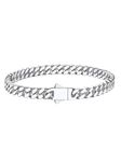 5mm Miami Cuban Chain Bracelet Stainless Steel Bracelets for Men