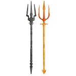 DC Comics, Aquaman and Black Manta Tridents, 89cm, Film Styling, Super Hero Costume, Kids’ Roleplay for Boys and Girls Aged 4+