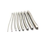 FusionKraft Hegar Uterine Dilator Set - Double Ended (8 Dilators, Φ3.0/4.0mm - 17.0/18.0mm)