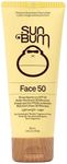 Sun Bum Original SPF 50 Sunscreen Face Lotion - Broad Spectrum Moisturizing UVA/UVB Protection with Vitamin E - Vegan & Hawaii Act 104 Compliant - 88ml
