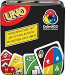 Mattel Games UNO Card Game ColorADD