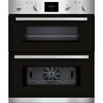 NEFF J1GCC0AN0B N30 Double Under Oven, Stainless Steel, Built in