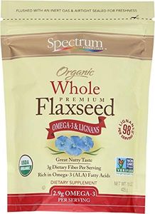 Spectrum Essential Flaxseed Organic Whole, 15 Ounce (2 Pack)