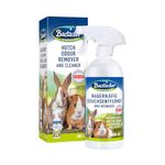 Bactador Enzyme Cleaner Rodent Cage Spray 500ml - Enzymatic cleaner & Cat urine enzyme cleaner - Pet carpet cleaner - Microbiological urine neutraliser - Pet stain & odour remover in rodent habitats